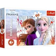 Puzzel 60 stuks The enchanted world of Anna and Elsa - Disney Frozen 2 - TREFL 31517333